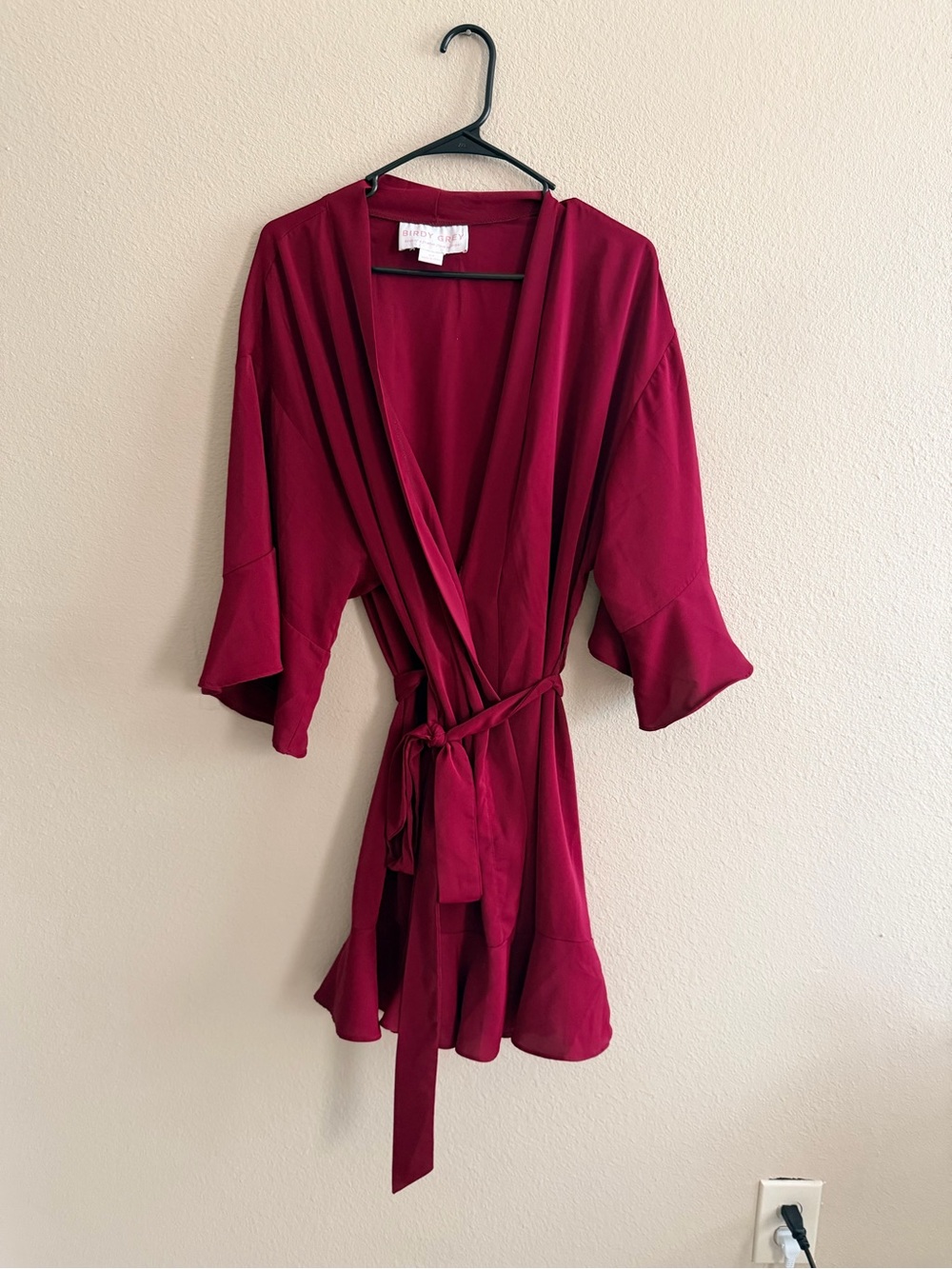 Birdy Grey Kenny Satin Robe M/L